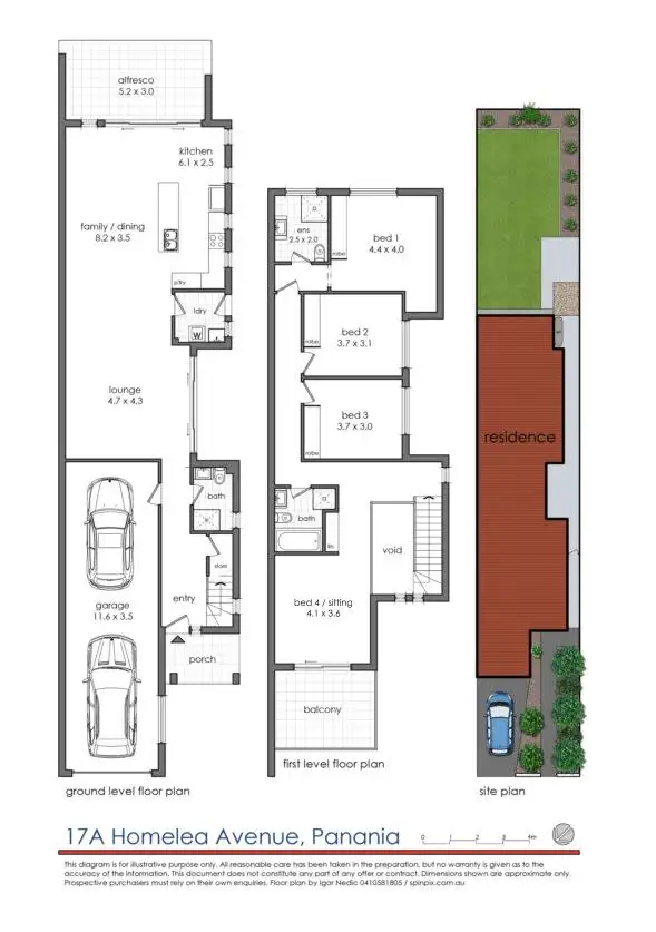Floorplan of Homely house listing, 17a Homelea Avenue, Panania NSW 2213