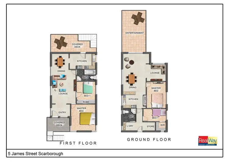 Floorplan of Homely house listing, 5 James Street, Scarborough QLD 4020