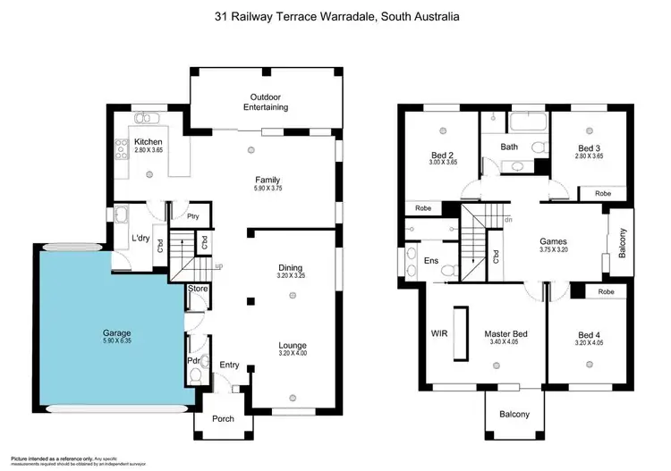 Floorplan of Homely house listing, 31 Railway Terrace, Warradale SA 5046