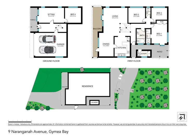 Floorplan of Homely house listing, 9 Naranganah Avenue, Gymea Bay NSW 2227