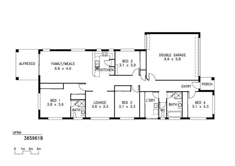 Floorplan of Homely house listing, Address available on request