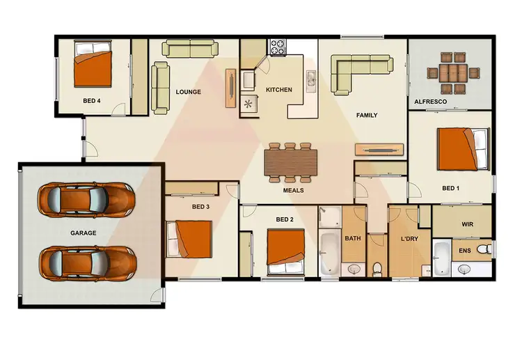 Floorplan of Homely house listing, 12 Mapelton Circuit, Parkinson QLD 4115