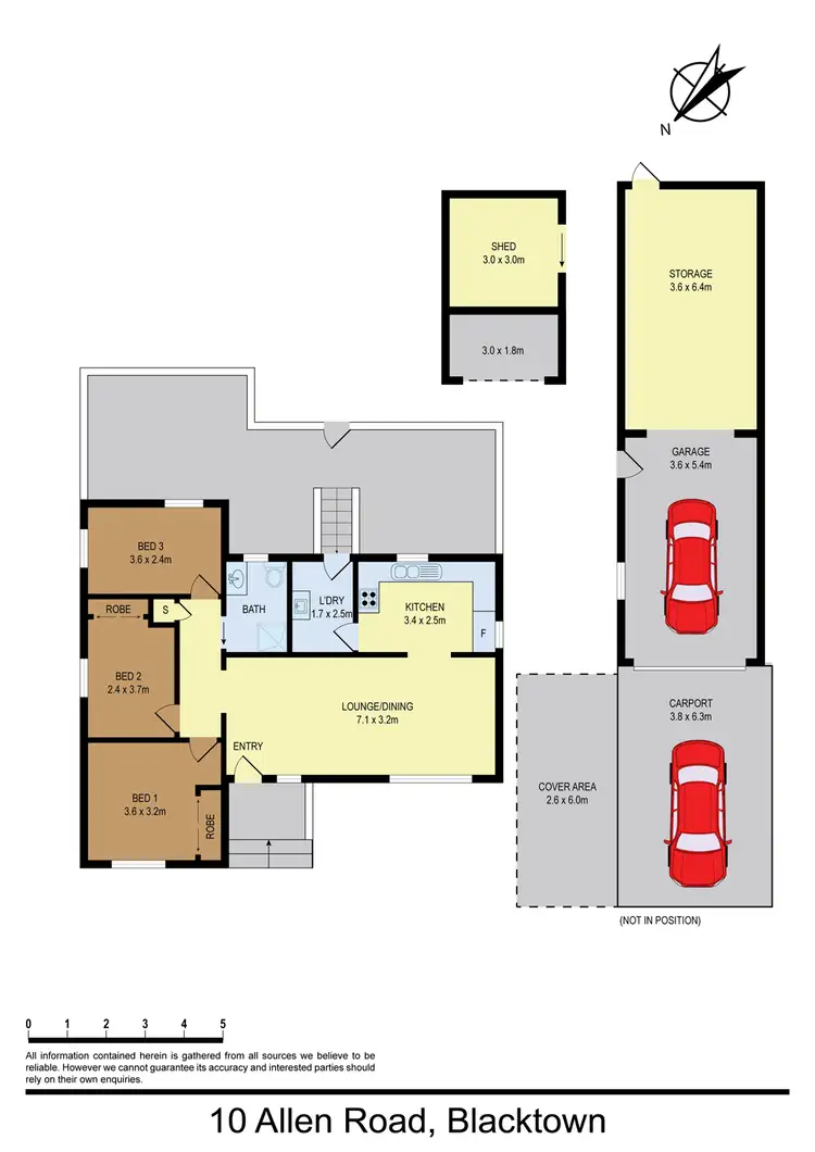 Floorplan of Homely house listing, 10 ALLEN ROAD, Blacktown NSW 2148