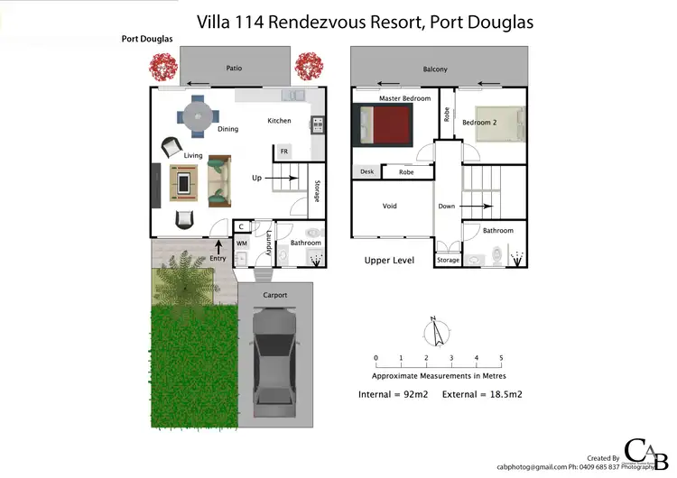 Floorplan of Homely unit listing, 114/121-137 Port Douglas Rd (Reef Resort), Port Douglas QLD 4877
