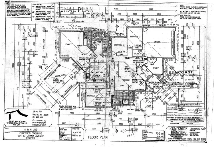 Floorplan of Homely house listing, 45 Orana Avenue, Pomona QLD 4568