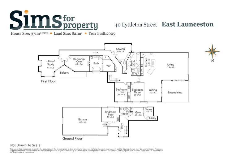 Floorplan of Homely house listing, 40 Lyttleton Street, East Launceston TAS 7250