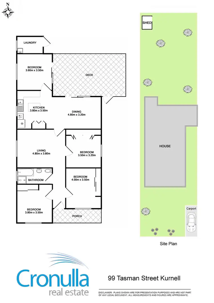 Floorplan of Homely house listing, 99 Tasman Street, Kurnell NSW 2231
