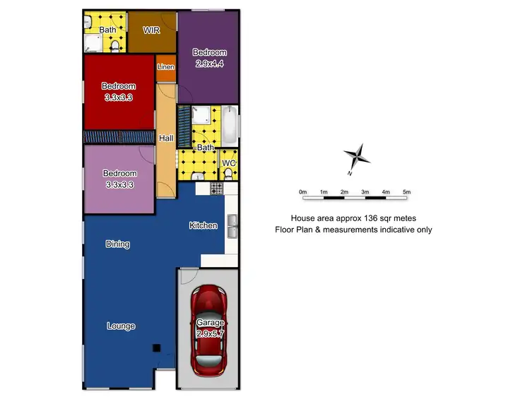Floorplan of Homely unit listing, 6/209-215 Hill Street, Orange NSW 2800