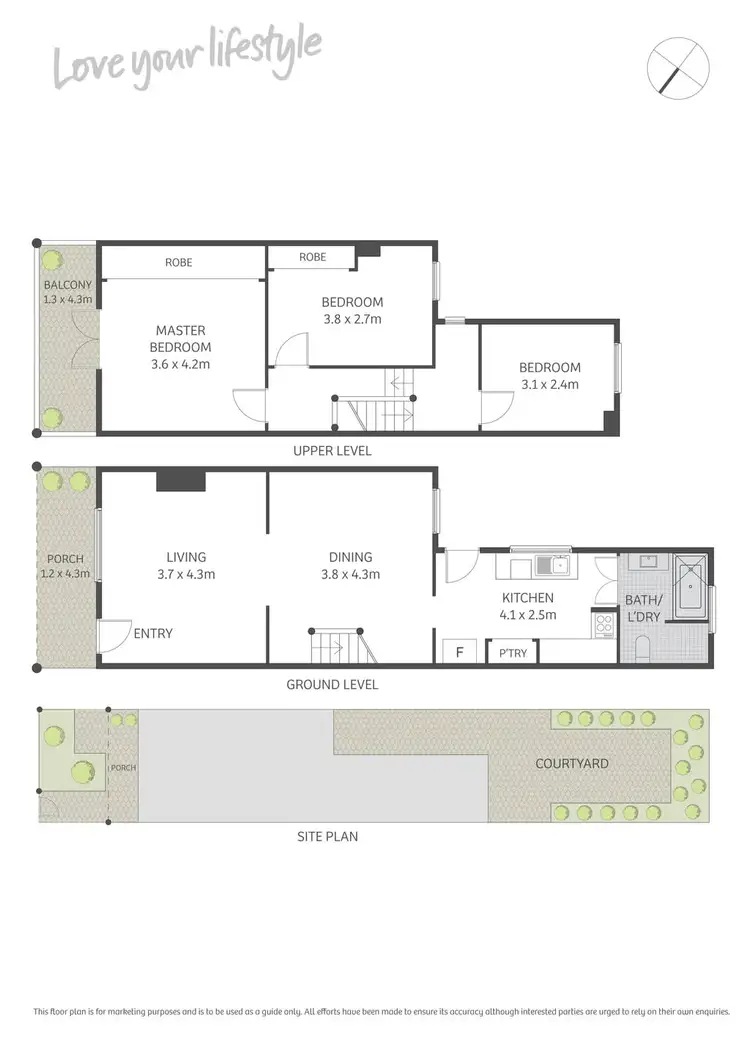 Floorplan of Homely house listing, 43 Ferndale Street, Newtown NSW 2042