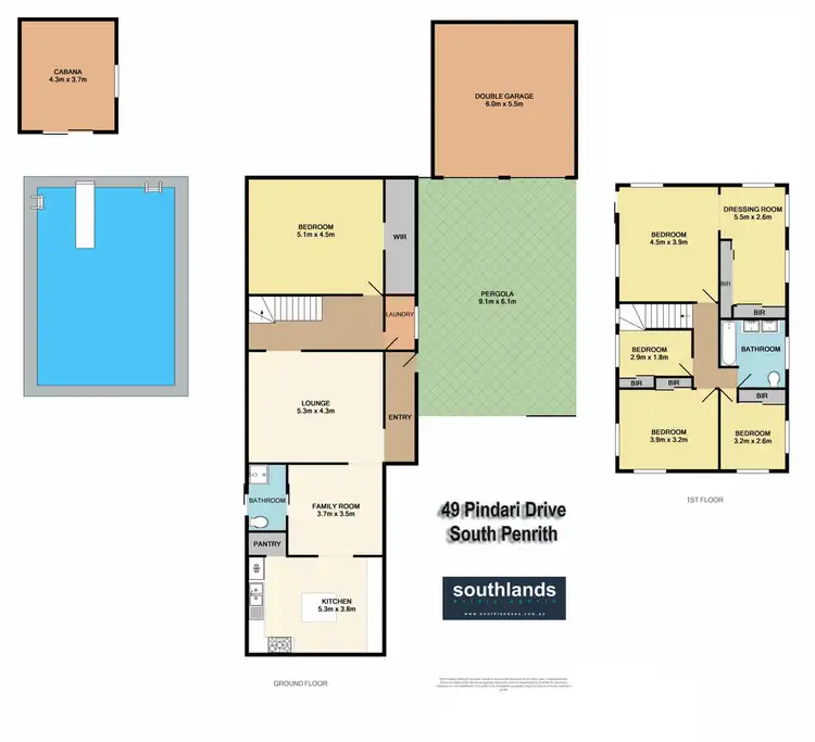 Floorplan of Homely house listing, 49 Pindari Drive, South Penrith NSW 2750