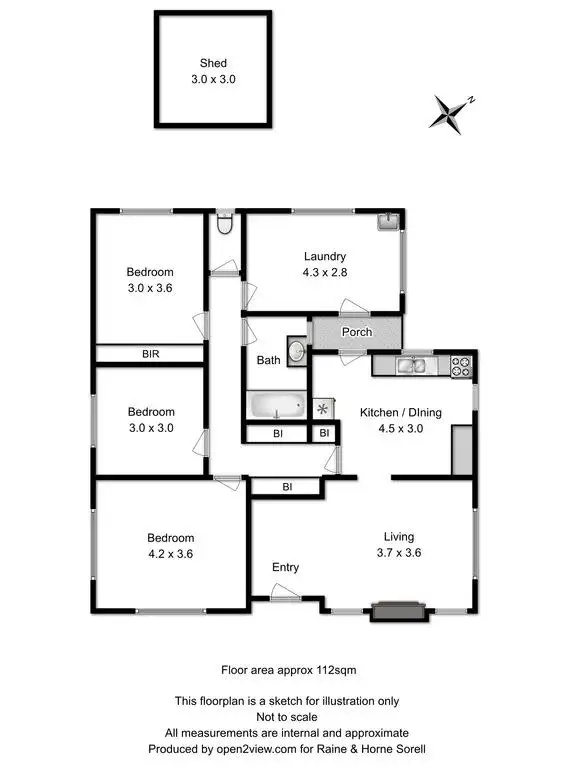 Floorplan of Homely house listing, 14 Weston Hill Road, Sorell TAS 7172