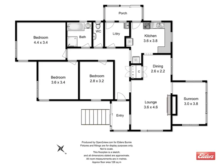 Floorplan of Homely house listing, 40 Jorgensen Street, Montello TAS 7320