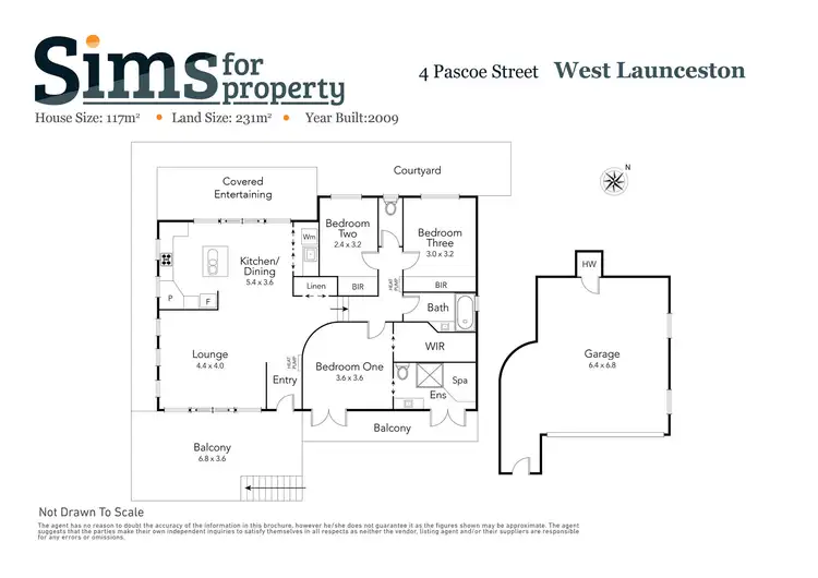 Floorplan of Homely house listing, 4 Pascoe Street, West Launceston TAS 7250