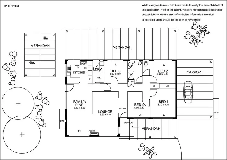 Floorplan of Homely house listing, Lot 106 No.16 Kantilla Drive, Athelstone SA 5076