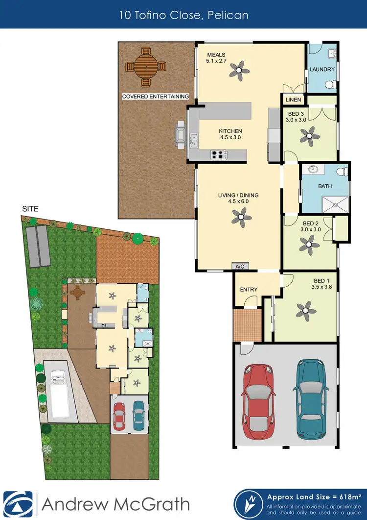 Floorplan of Homely house listing, 10 Tofino Close, Pelican NSW 2281