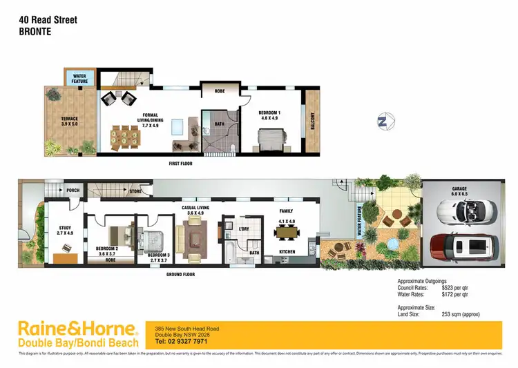 Floorplan of Homely house listing, 40 Read Street, Bronte NSW 2024