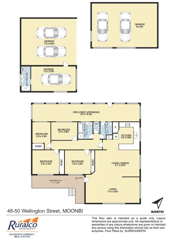 Floorplan of Homely house listing, 48 - 50 Wellington Street, Moonbi NSW 2353