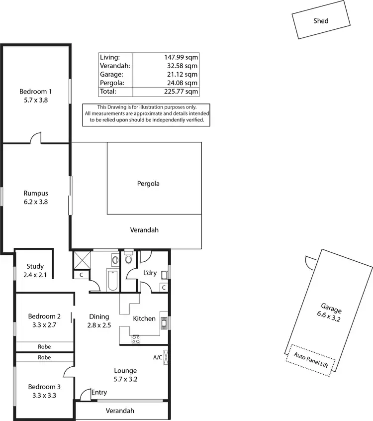 Floorplan of Homely house listing, 20 Deering Street, Salisbury North SA 5108