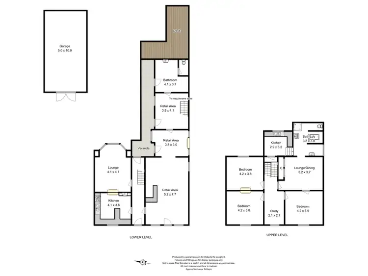 Floorplan of Homely house listing, 61 Wellington Street, Longford TAS 7301