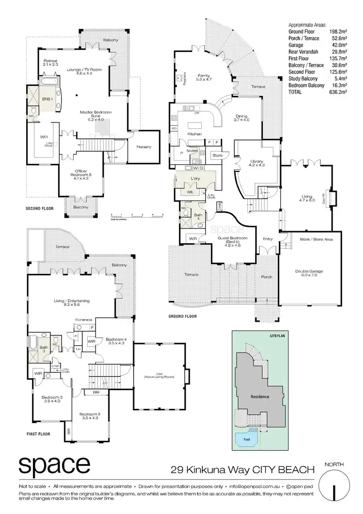 Floorplan of Homely house listing, 29 Kinkuna Way, City Beach WA 6015