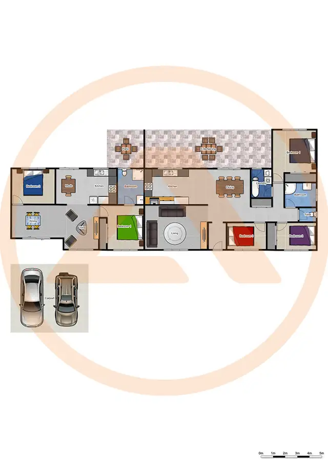 Floorplan of Homely house listing, 74 Conifer Street, Hillcrest QLD 4118