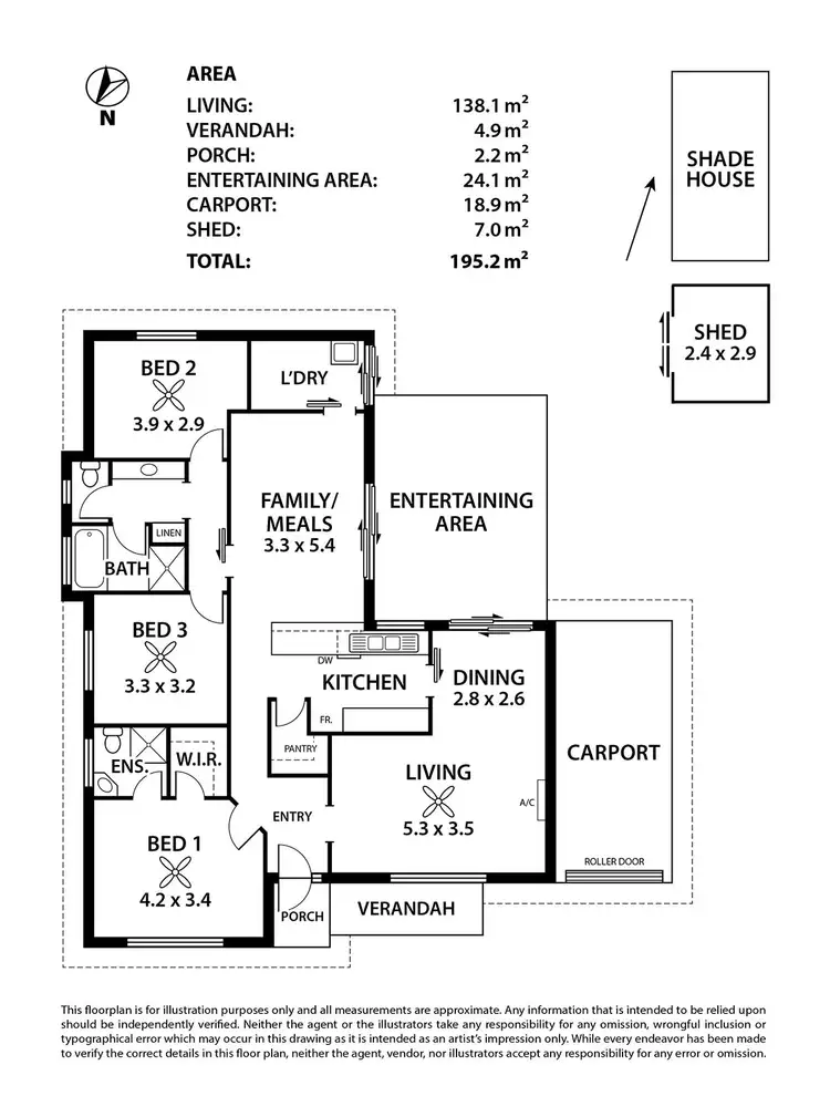 Floorplan of Homely house listing, 14 Formby Street, Strathalbyn SA 5255