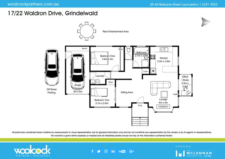 Floorplan of Homely villa listing, 17/22 Waldhorn Drive, Grindelwald TAS 7277