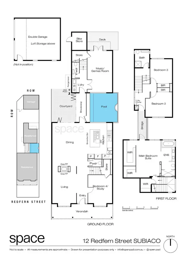 Floorplan of Homely house listing, 12 Redfern Street, Subiaco WA 6008