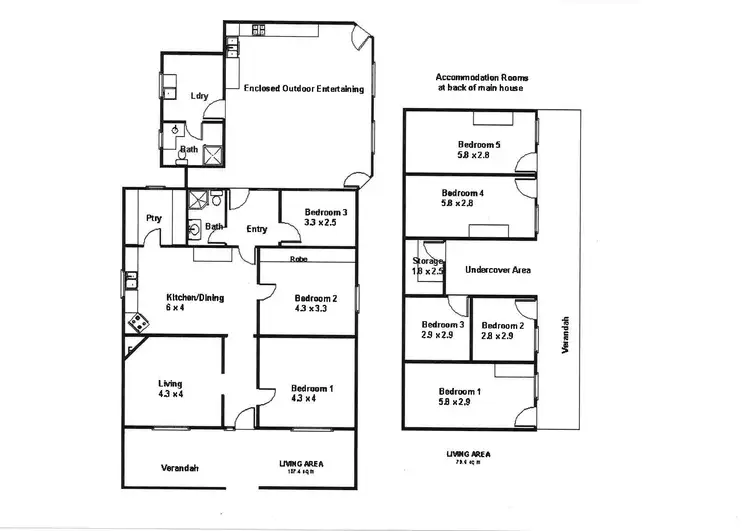 Floorplan of Homely house listing, 19 Nildottie Road, Swan Reach SA 5354