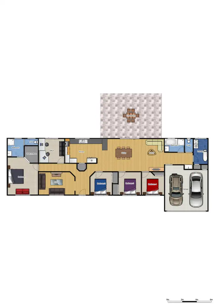 Floorplan of Homely house listing, 124 Equestrian Drive, New Beith QLD 4124