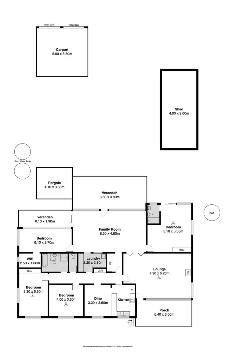 Floorplan of Homely house listing, 16 WATTLE DRIVE, Victor Harbor SA 5211