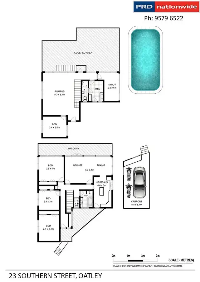Floorplan of Homely house listing, 23 Southern Street, Oatley NSW 2223