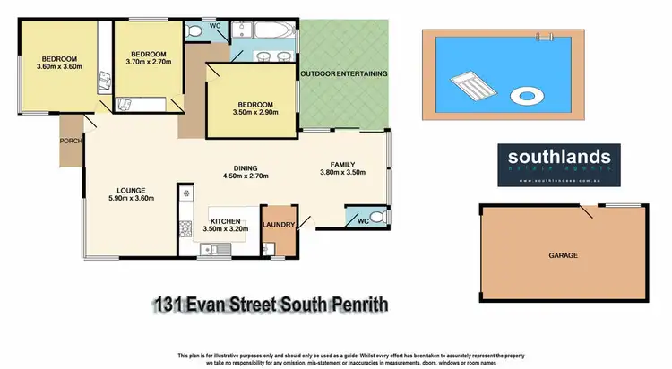 Floorplan of Homely house listing, 131 Evan Street, South Penrith NSW 2750