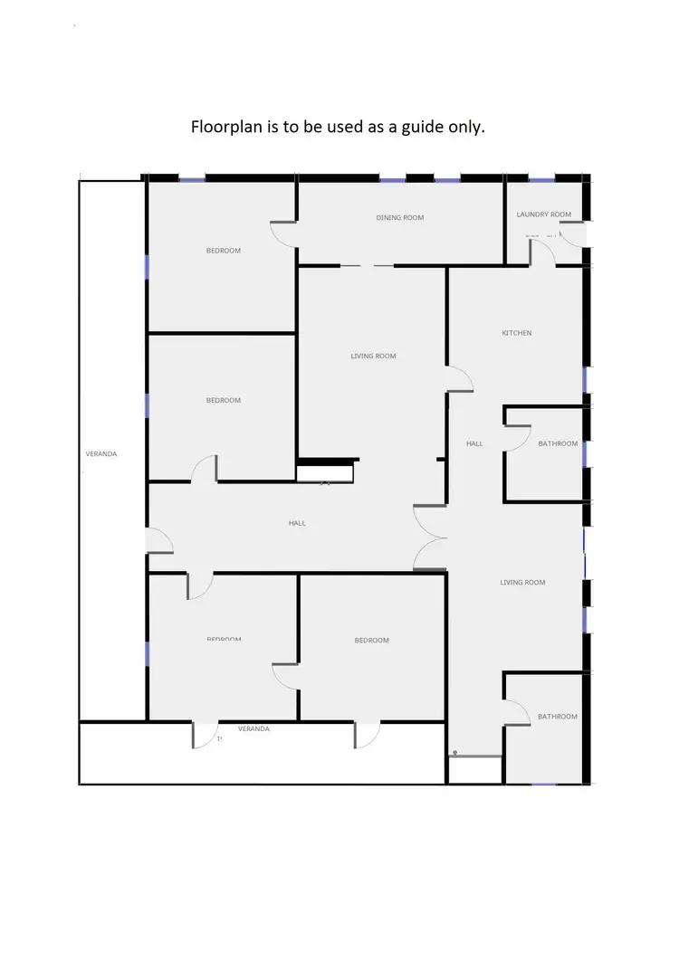 Floorplan of Homely house listing, 136 Sutton Street, Cootamundra NSW 2590