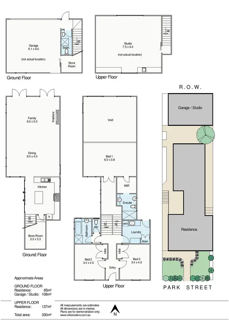 Floorplan of Homely house listing, 178 Park Street, Subiaco WA 6008