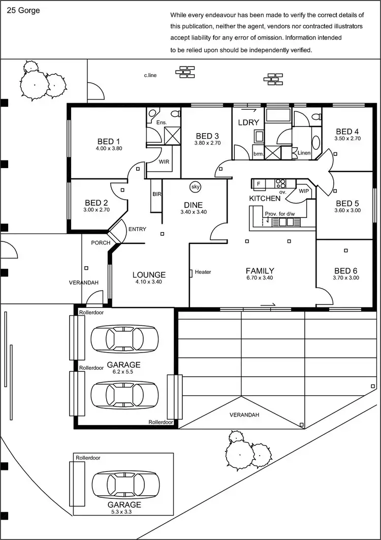 Floorplan of Homely house listing, 25 Gorge Road, Paradise SA 5075