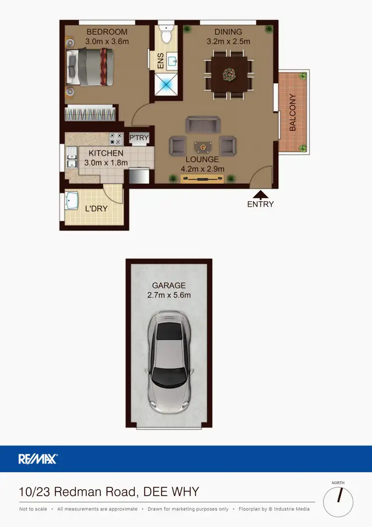 Floorplan of Homely unit listing, 10/23 Redman Rd, Dee Why NSW 2099