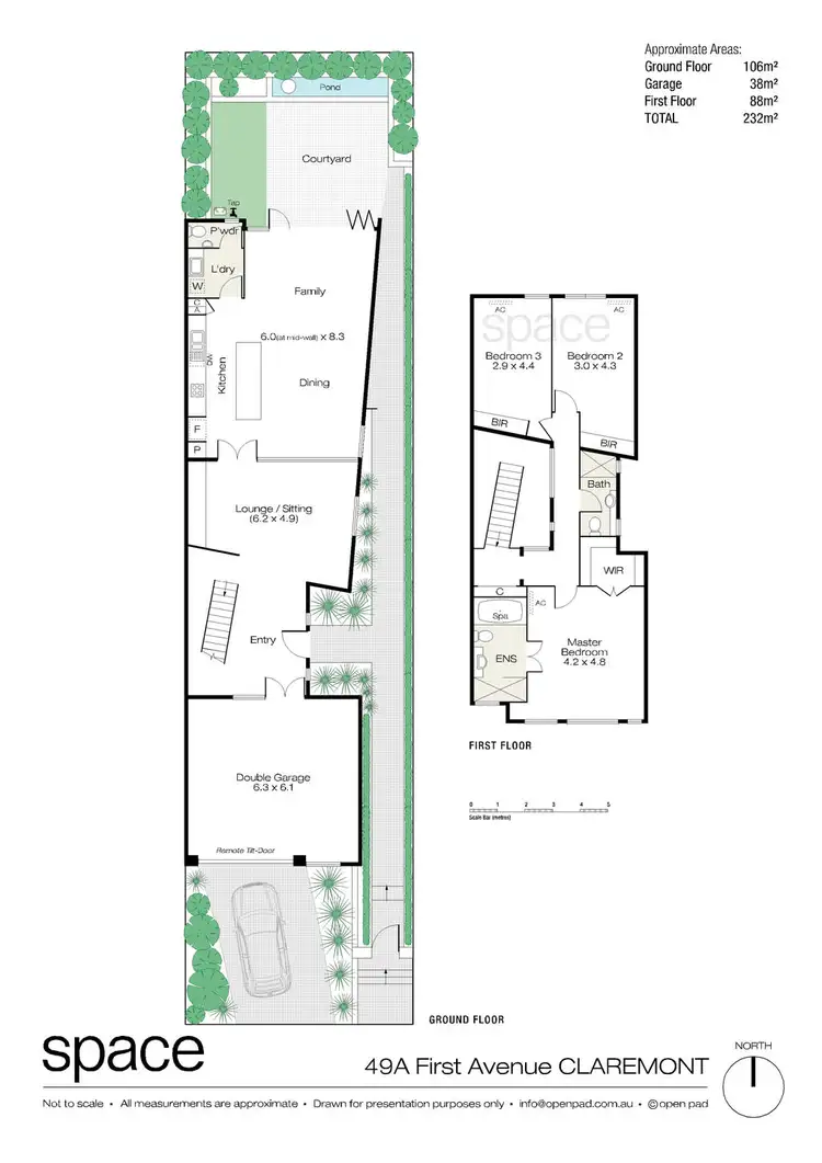 Floorplan of Homely house listing, 49a First Avenue, Claremont WA 6010