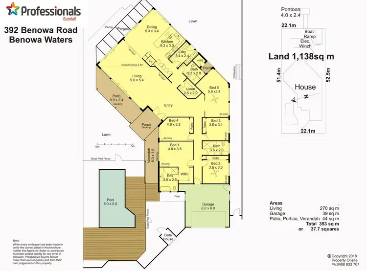 Floorplan of Homely house listing, 392 Benowa Road, Benowa Waters QLD 4217
