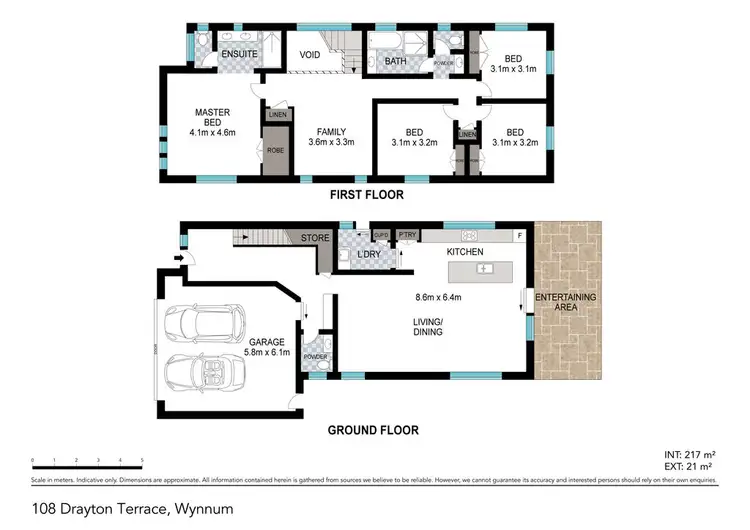 Floorplan of Homely house listing, 108 DRAYTON TERRACE, Wynnum QLD 4178