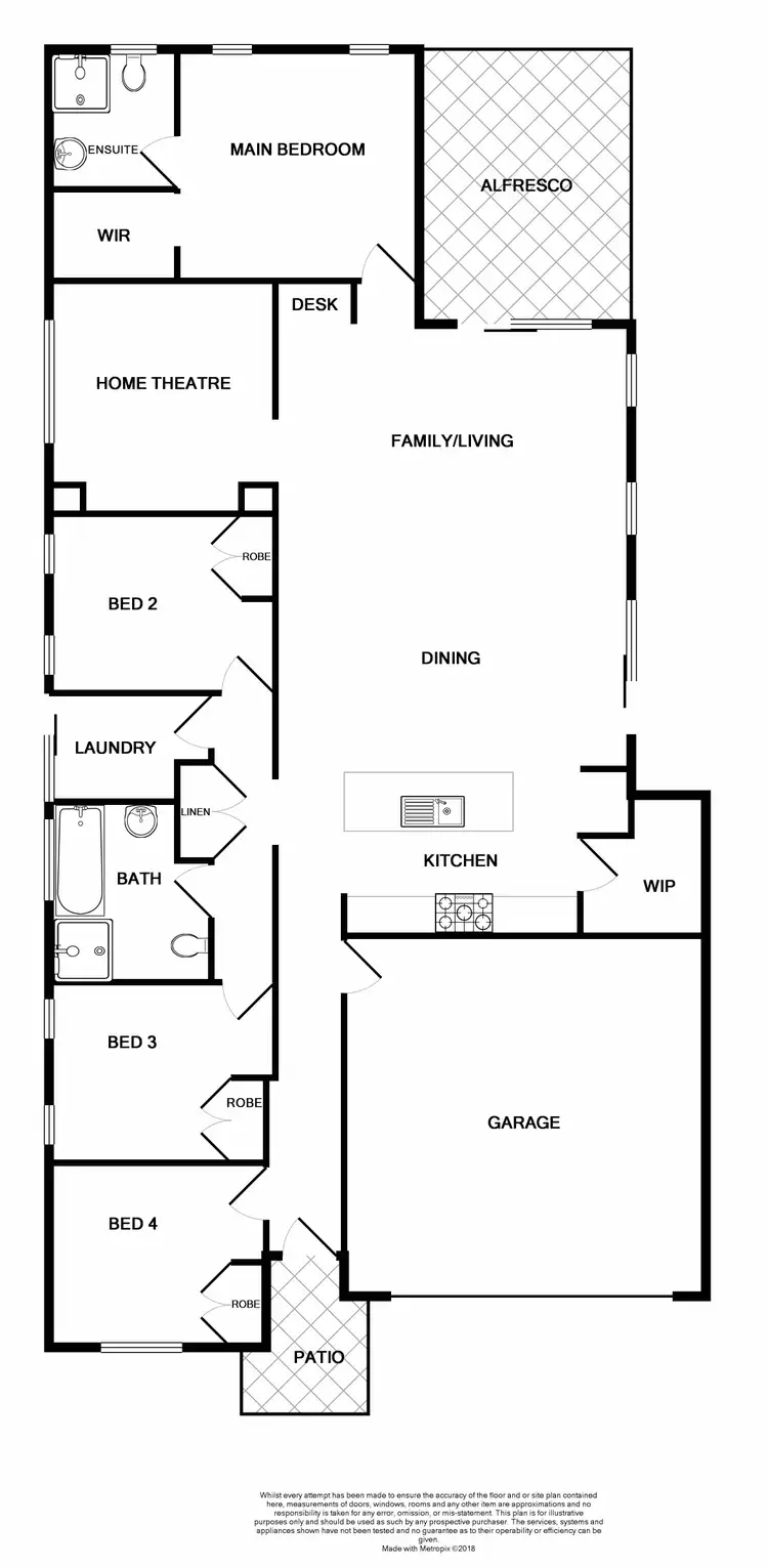 Floorplan of Homely house listing, 4 Damsel Street, Chisholm NSW 2322