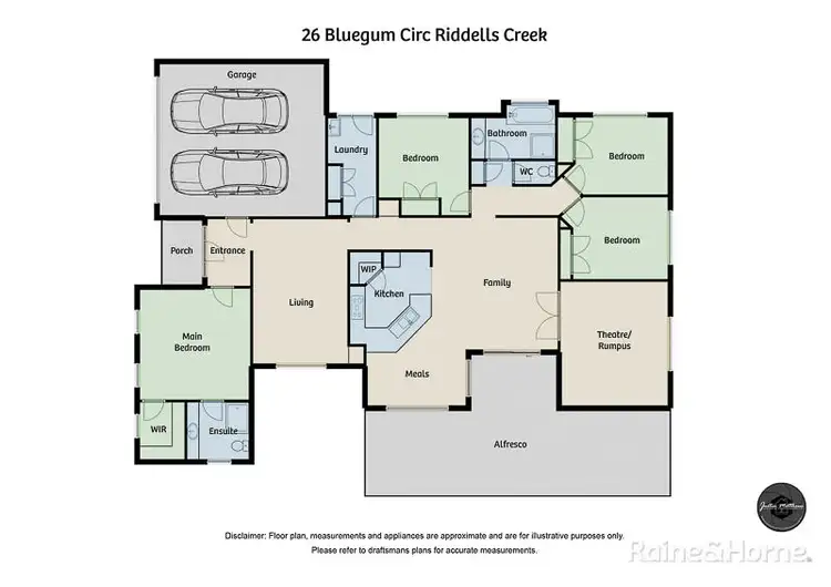 Floorplan of Homely house listing, 26 Bluegum Circuit, Riddells Creek VIC 3431