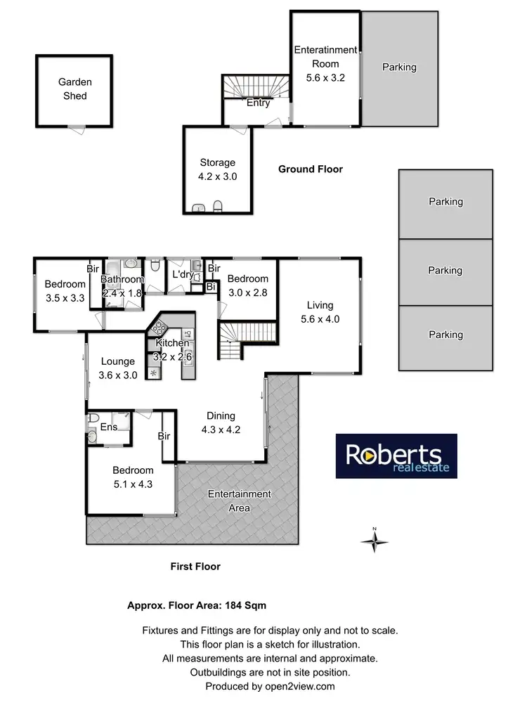 Floorplan of Homely house listing, 12 Sandra Drive, Blackmans Bay TAS 7052