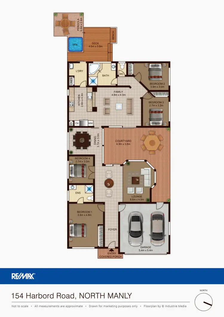 Floorplan of Homely house listing, 154 Harbord Rd, North Manly NSW 2100