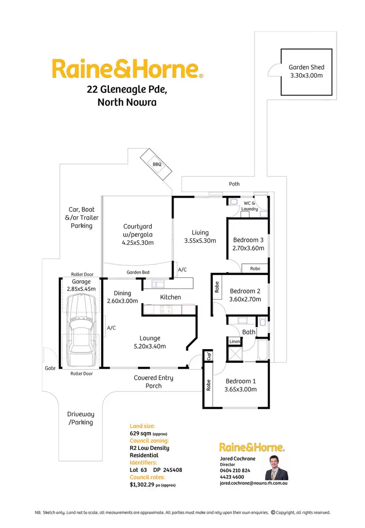 Floorplan of Homely house listing, 22 Gleneagle Parade, North Nowra NSW 2541