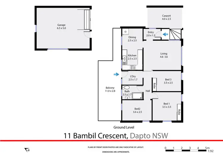 Floorplan of Homely house listing, 11 Bambil Crescent, Dapto NSW 2530