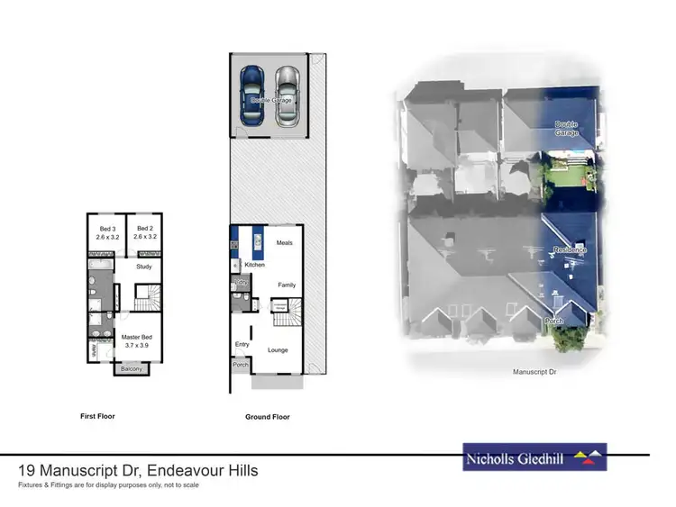 Floorplan of Homely house listing, 19 Manuscript Drive, Endeavour Hills VIC 3802