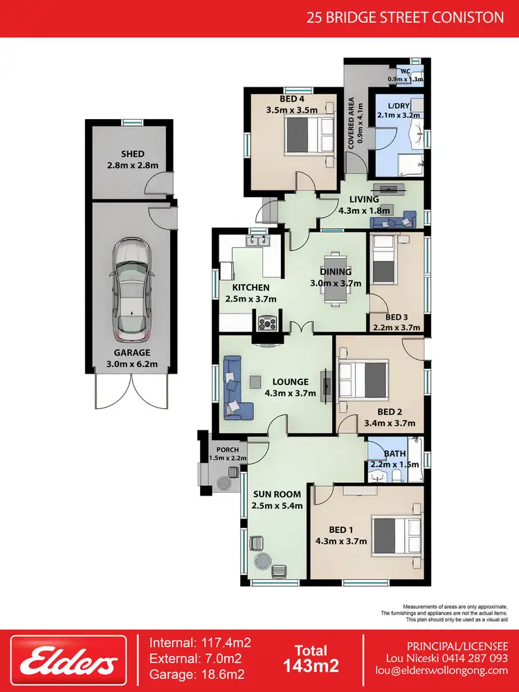 Floorplan of Homely house listing, 25 Bridge Street, Coniston NSW 2500