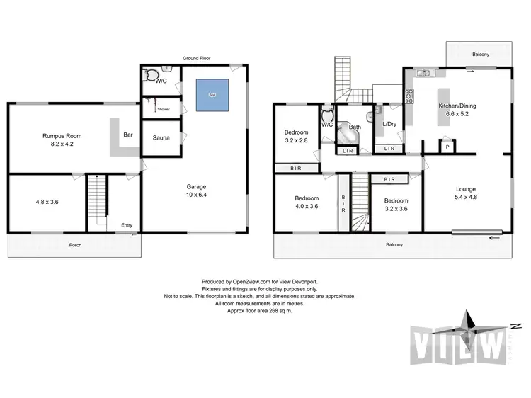 Floorplan of Homely house listing, 1 Gordon Place, Devonport TAS 7310