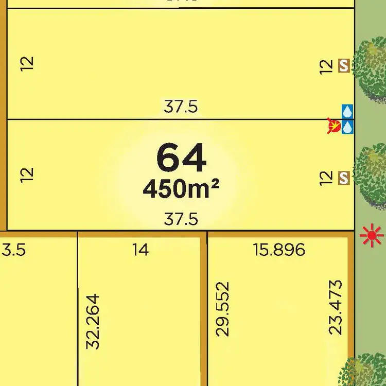 Floorplan of Homely land listing, LOT 64 THANANDER STREET, Southern River WA 6110